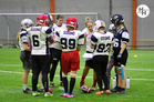 Camp Head Coach Hege Indresand (Norway) and part of her offence.