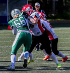 Eeva Luukkanen on tärkeä pelaaja Crocodilesille sekä hyökkäyksen että puolustuksen linjassa.
Kuva: Eki Tanskanen