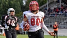 Janna-Jemina Seiles irtosi toisella neljänneksellä tekemään Sanna Järvisen heitosta 29-jaardisen touchdownin.
Kuva: FSC Media / Riku Flink