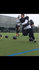 Talven aikana Nousiainen on panostanut erityisesti räjähtävyyteen ja käsitekniikoihin.