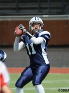 QB Jenni Wahlberg Tukholman mm-kilpailuissa 2010