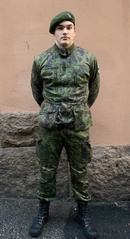 Edward Vesterinen aloitti asepalveluksensa lokakuussa 2019 Urheilukoulussa.