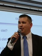 SAJL puheenjohtaja Roope Noronen.