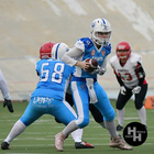 Pelinrakentaja Emilia Hartikainen on Saintsin hyökkäyspelin johtaja. Kuva: Hilarious Hobbit/Anu Tiilikainen