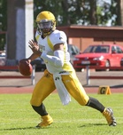 Jabari Harris on kauden aikana heittänyt seitsemän touchdownia ja juossut viisi.
Kuva: Salla Lahti