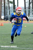 TUAS Tornadoesin sinipaidat kohtaavat tänään Maskussa TCFA Unicornsin. Kuva: Anu Tiilikainen