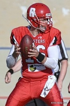 Otso Flinkman suoriutui tehtävästään aloittavana pelinrakentajana hyvin ja varsinki aluksi vaikutti siltä, että Flinkman rikkoo Kimi Linnainmaan ja Alexander Wasiljeffin kanssa Butchersin takakentän. Flinkman heitti lopulta joukkueelleen 164 jaardia ja yhden touchdownin.
Kuva: FSC Media