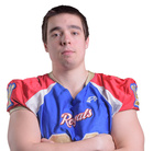 Dmitri Doubitski teki Royalsin liiga-historian ensimmäisen touchdownin TAFT:ia vastaan.