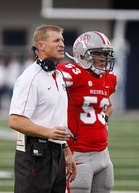 Päävalmentaja Bobby Hauck ja Max Ehlert