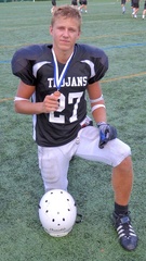 Trojansin tehohyökkääjä Mikael Koho.