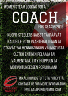 Kuopiossa valmentaja pesti auki.