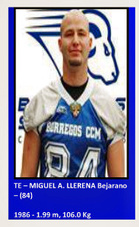 Kansainvälistä tunnelmaa leirivalmennukseen tuo Meksikon yliopistomaajoukkueessa pelannut Miguel Llerena.