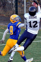 Onni Juvosen kiinniotto toi kavennusmaalin. kuva touchdown.fi